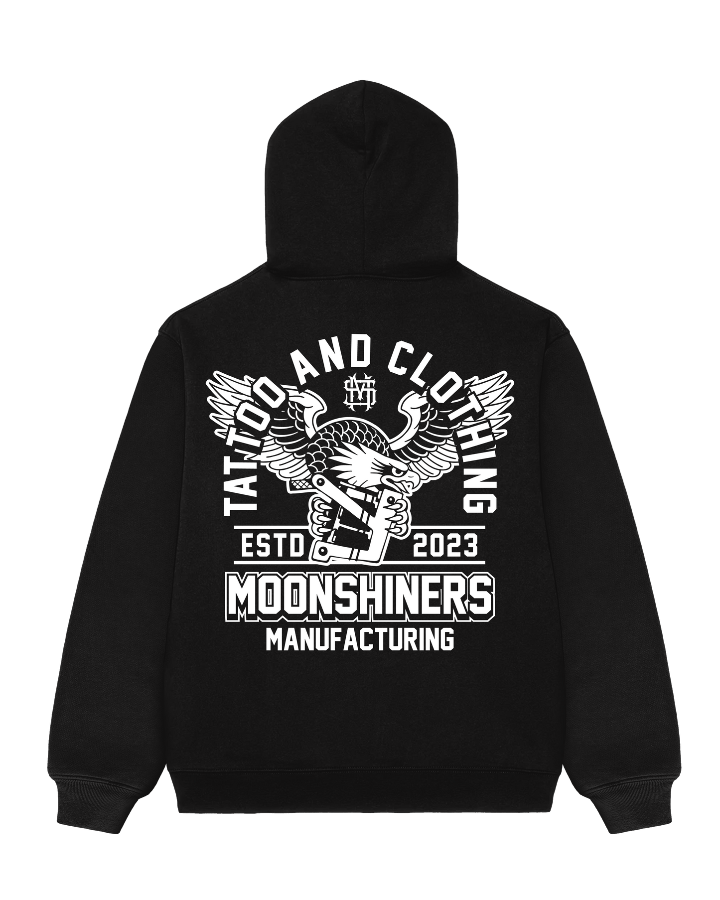 Eagle Tattoo - Hoodie Moonshiners Mfg