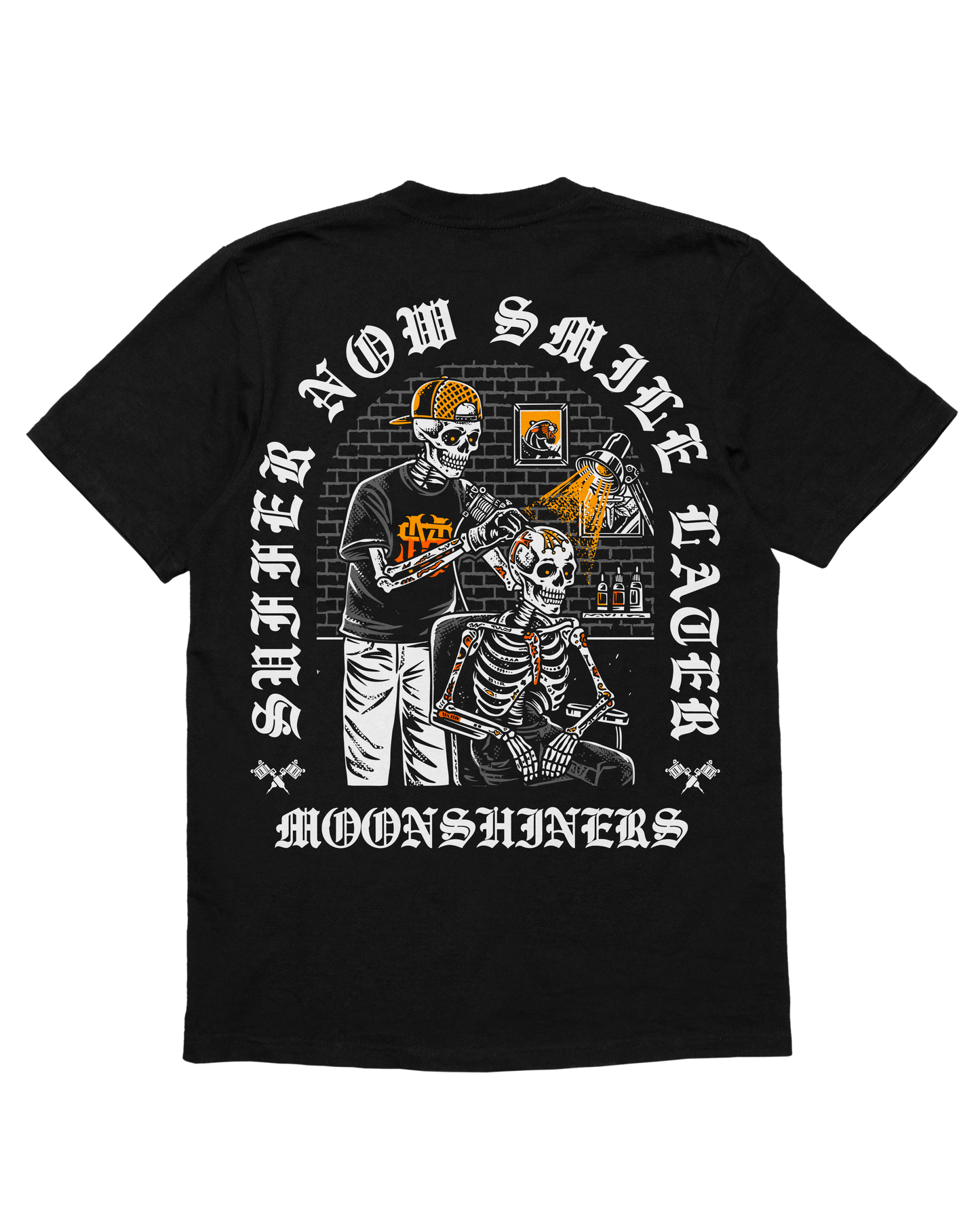 Suffer Now Smile Later Moonshiners Mfg