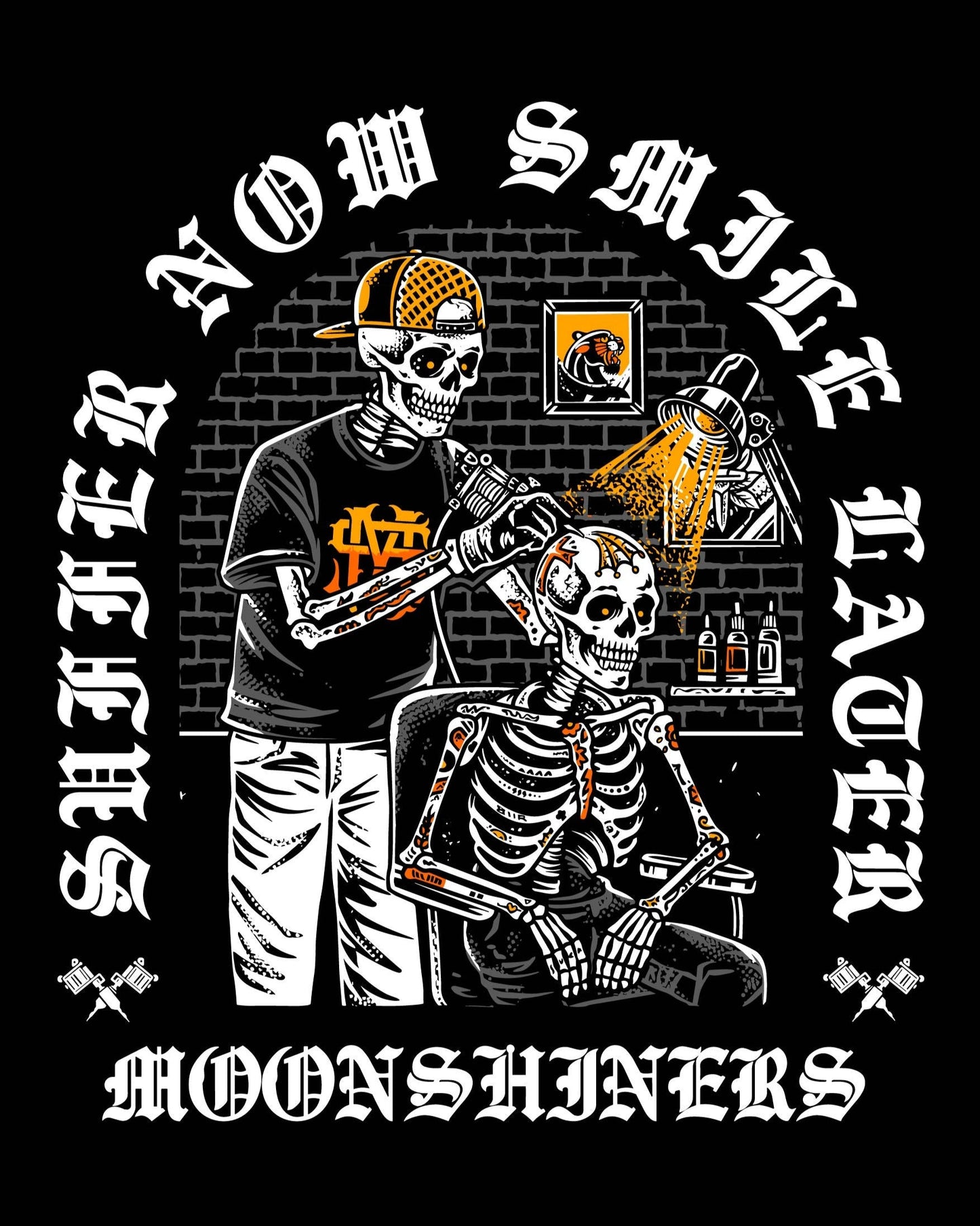 Suffer Now Smile Later Moonshiners Mfg