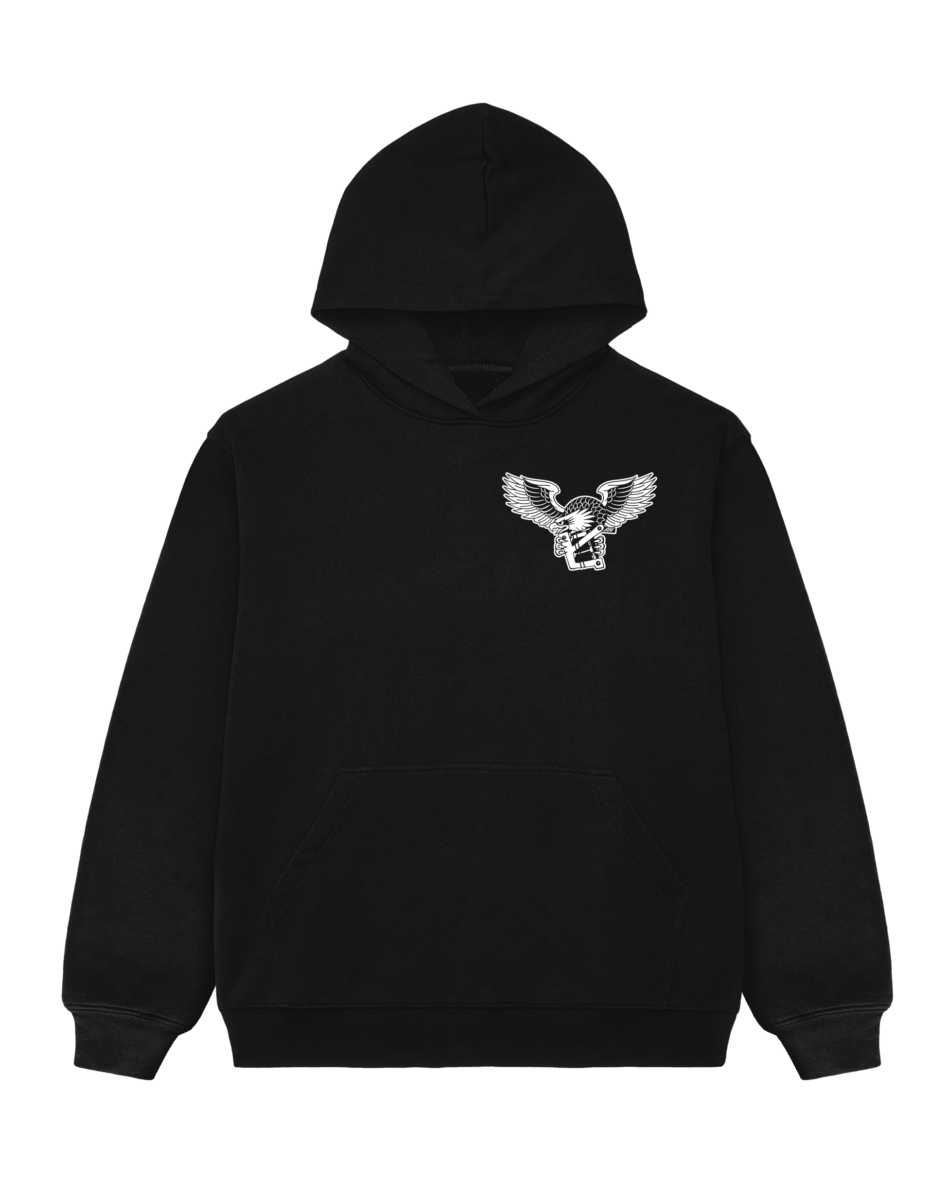 Eagle Tattoo - Hoodie Moonshiners Mfg